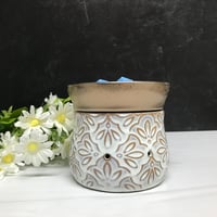 Image 2 of Bronze Floral 2-In-1 Deluxe Fragrance Warmer