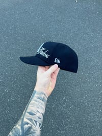 Image 5 of  NAVY YANKEES “ I <3 NEW YORK “  CUSTOM FITTED CAP