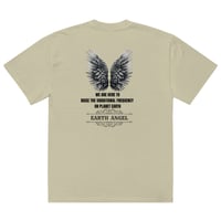 Image 5 of Men/Boys EARTH ANGEL Oversized faded t-shirt