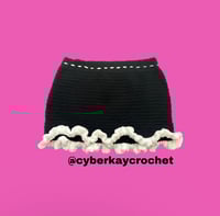 Image 2 of Black Ruffled Skirt 
