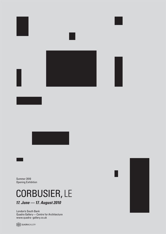Quadra Online Store — Le Corbusier Poster