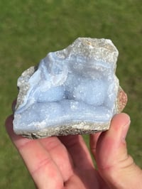 Image 2 of Blue Lace Agate | Namibia Africa #3062