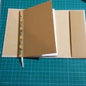 Eco BellaMalluArt Notebook upcycled 