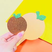 Image 1 of Orange Pendant Die-Cut 1459