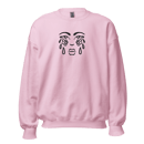 Image 4 of Watering Flowers Embroidered Crew Neck Sweatshirt
