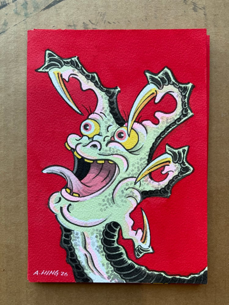 ‘The Claw’ #01 ORIGINAL PAINTING 