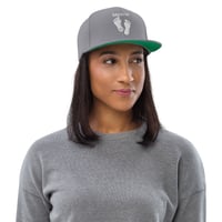 Image 4 of White Realest On 2 Feet Snapback