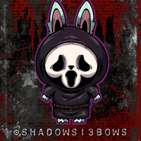 Image 1 of Horror Labubu Stickers 