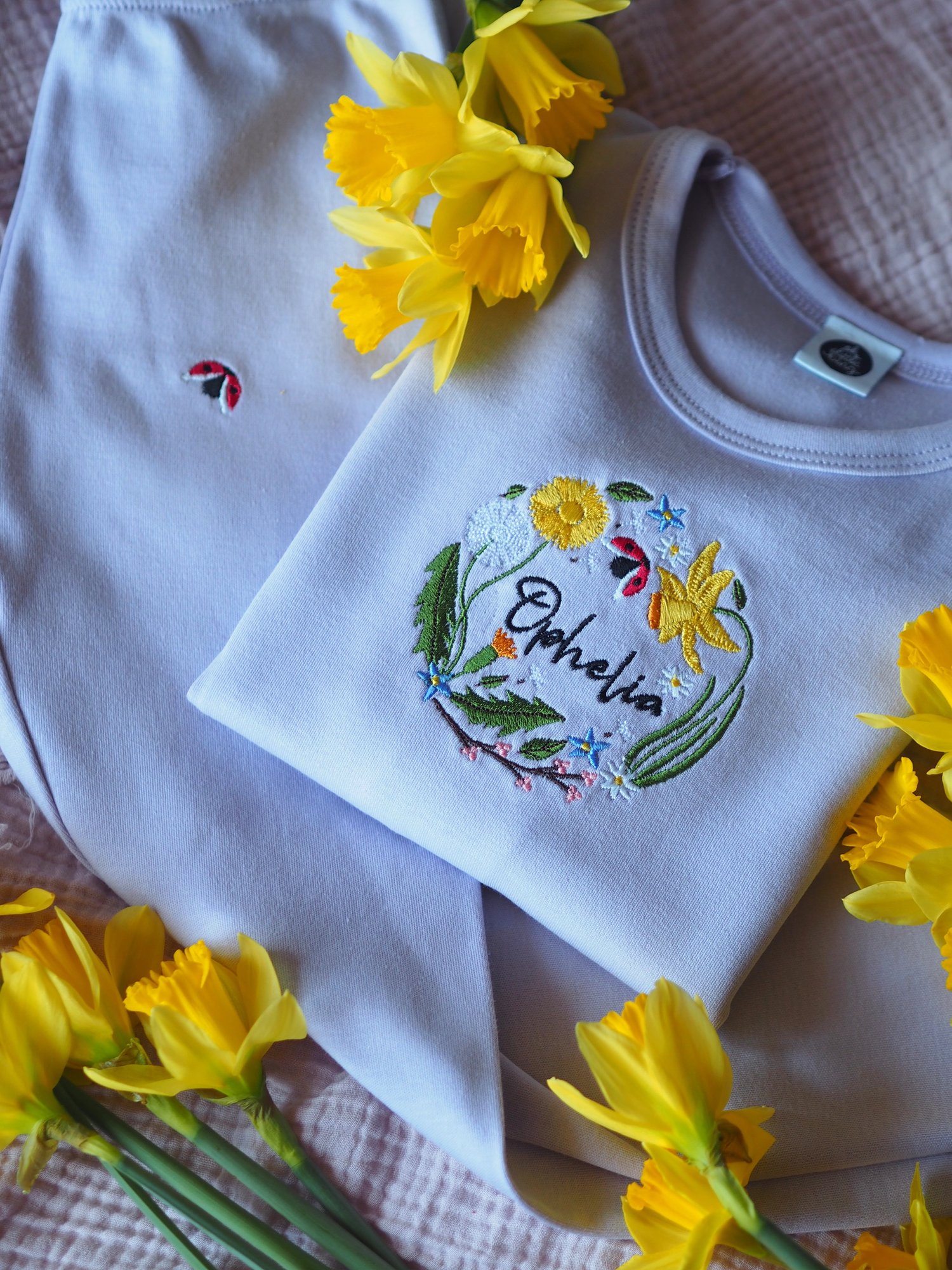 Image of Garden Magic - Lilac Lounge Set/PJS