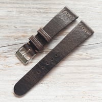Image 2 of Chevre Strap - Dark Brown