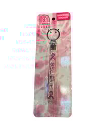 Image 4 of Breast Cancer Rhinestone Keychain