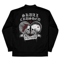 Image 2 of Till Death Do Us Part Skull Couple Bomber Jacket