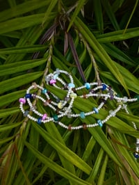 Image 3 of little gem pearl necklace 