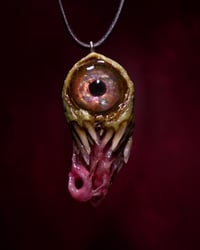 Image 9 of Custom Handmade Opal Eyed Pendant|Opal Eyed Cyclops Pendant|Handmade|OOAK| Morgans Mutations