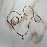 Image 2 of THE ‘SWAN SONG’ WAIST ADORNMENT (SMOKY QUARTZ)