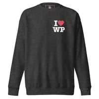 Image 5 of I Love Water Polo Crewneck Pocket Logo - Adult (Dark Colors)