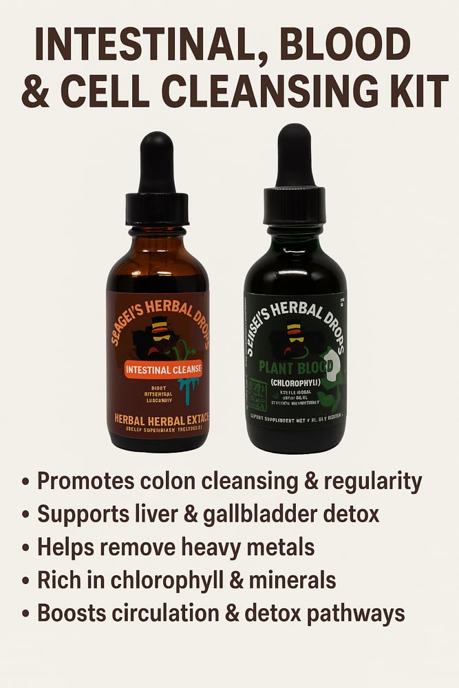 Image of intestinal/ blood/and cell cleansing kit 
