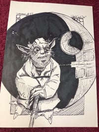 Master Yoda/ Death Star