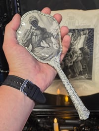 Image 1 of Repurposed Vanity series Victorian faceless with preserved web E