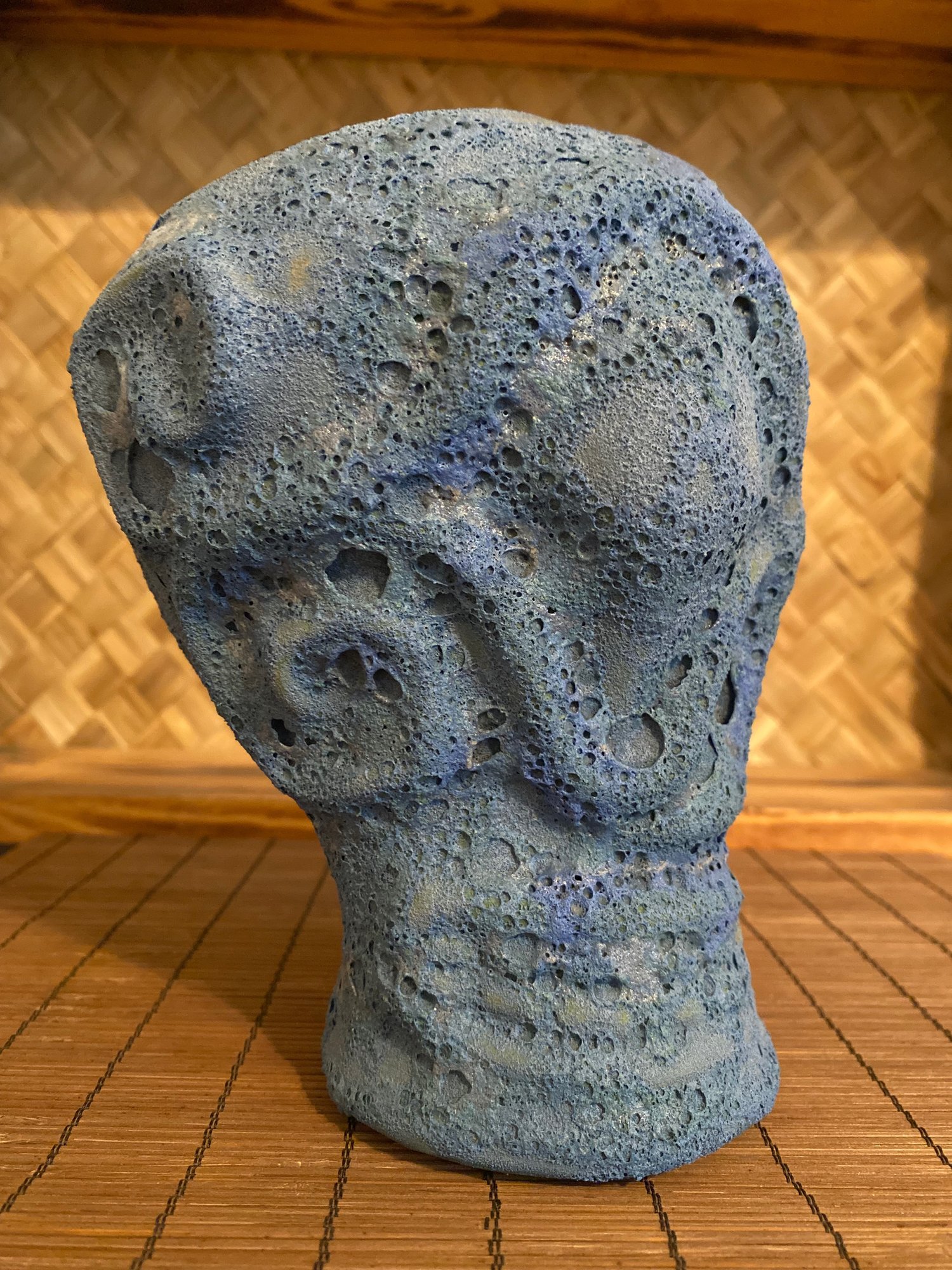 Image of Blue/Purple Crater Glazed Marquesan (a) - US Shipping Included 