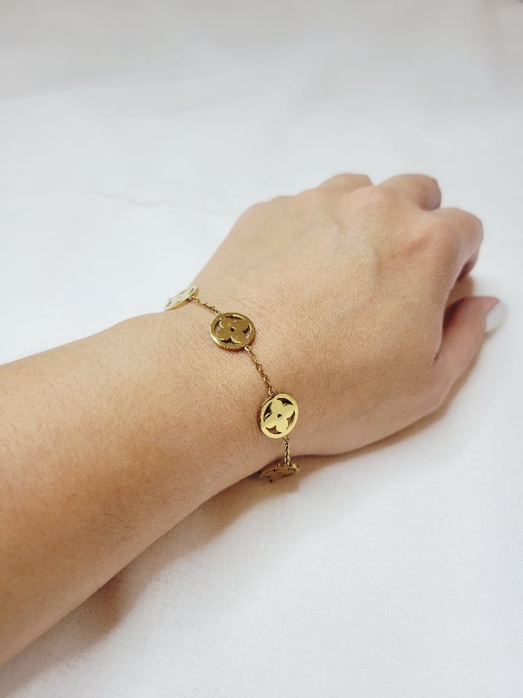 Image of Four Leaf Clover Bracelet 