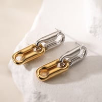 Image 2 of Ava Link Earrings