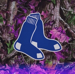 (PRE ORDER) SOX IN THE WOODS 2.0 (BLUE SOX) 🧦🔵🪵 
