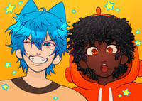 Gumball & Darwin Print