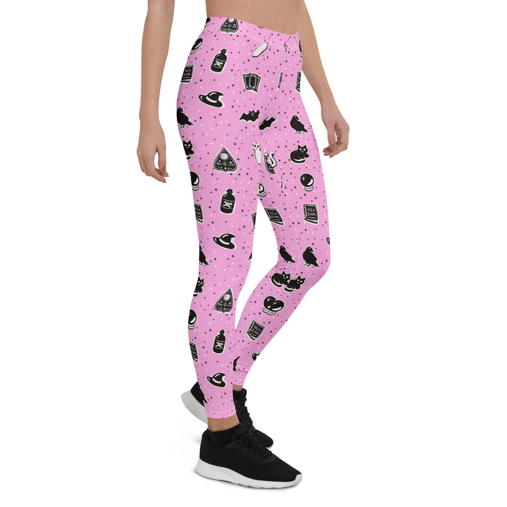 Image of Witchy pink Leggings
