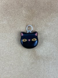 Image 5 of Tiny Kitty Charms - Platinum Lustre