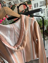 Image 2 of Soft stretch hoodie boho pullover 