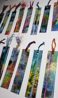 Image 1 of Mixed Media Chaos Bookmark!