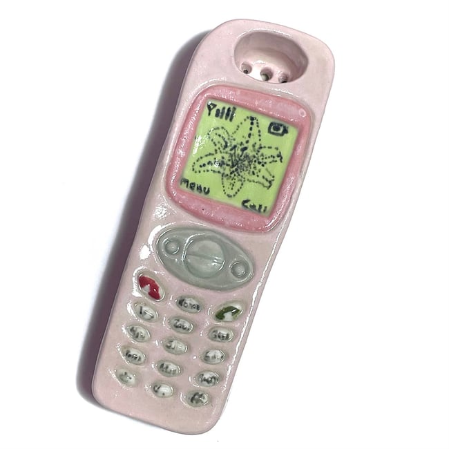 Light Pink Phone Pipe