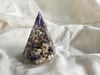 Medium Faceted Ring Cone - Mountain Daisies & Purple Misti