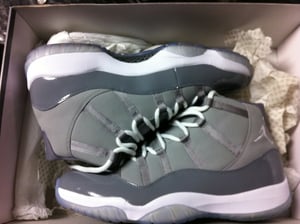 Image of DS Retro Air Jordan Cool Grey 11 Size 14 Concords Space Jam Yeezy Lebron XI Gray