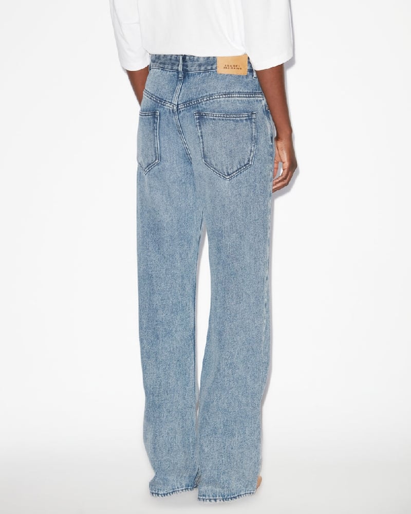 Image of ISABEL MARANT BELVIRA PANTS LIGHT BLUE