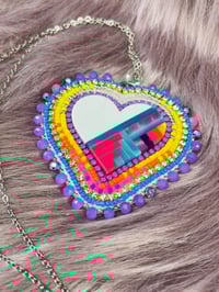 Image 10 of Cloud 9 Inlay Heart Necklace 