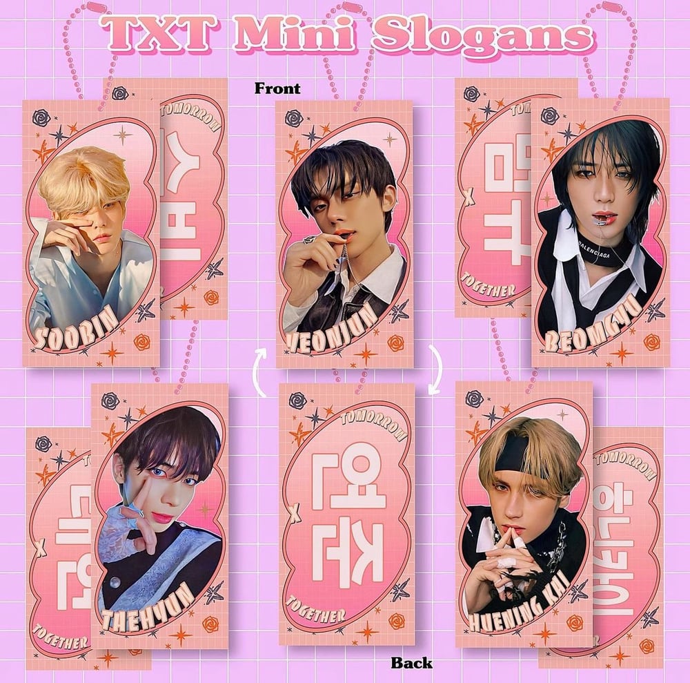 Image of TXT Mini Slogans INSTOCK