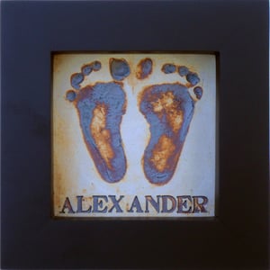 Image of Baby Footprint Kit - Personalised