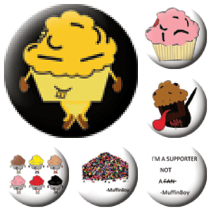 Image of MuffinBoy Pins