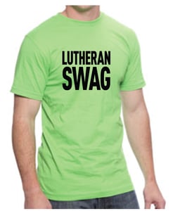 Image of Lutheran Swag Green T-Shirt