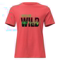 Image 2 of Women's Relaxed T-Shirt, Into the Wild T-Shirt | Nature Adventure Graphic Tee
