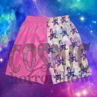 Image 1 of Cotton Candy Faygo Clown basketball shorts