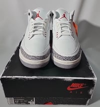 Image 1 of Jordan 3 Retro White Cement Reimagined Size 12.5