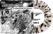 Image of The Catastrophe / Vipers 7" Split (Clear w/Black splatter Vinyl) ltd.250 Hand-Numbered DOWNLOAD CARD