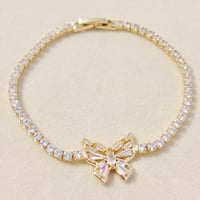 Image 2 of Bling Butterfly Bracelet 