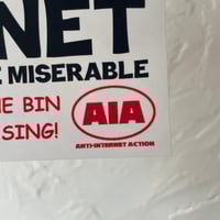 Image 2 of Turn off the fucking internet big sticker