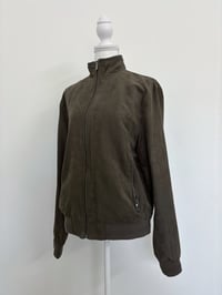 Image 1 of Vintage brown bomber jacket // L