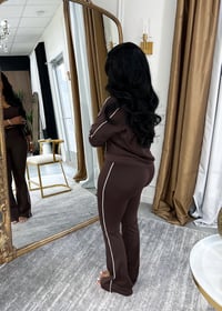 Image 2 of Yae’s 3 Piece Yoga Set (Brown)