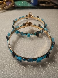 Image 2 of Blue Enchantment Garden Hoops